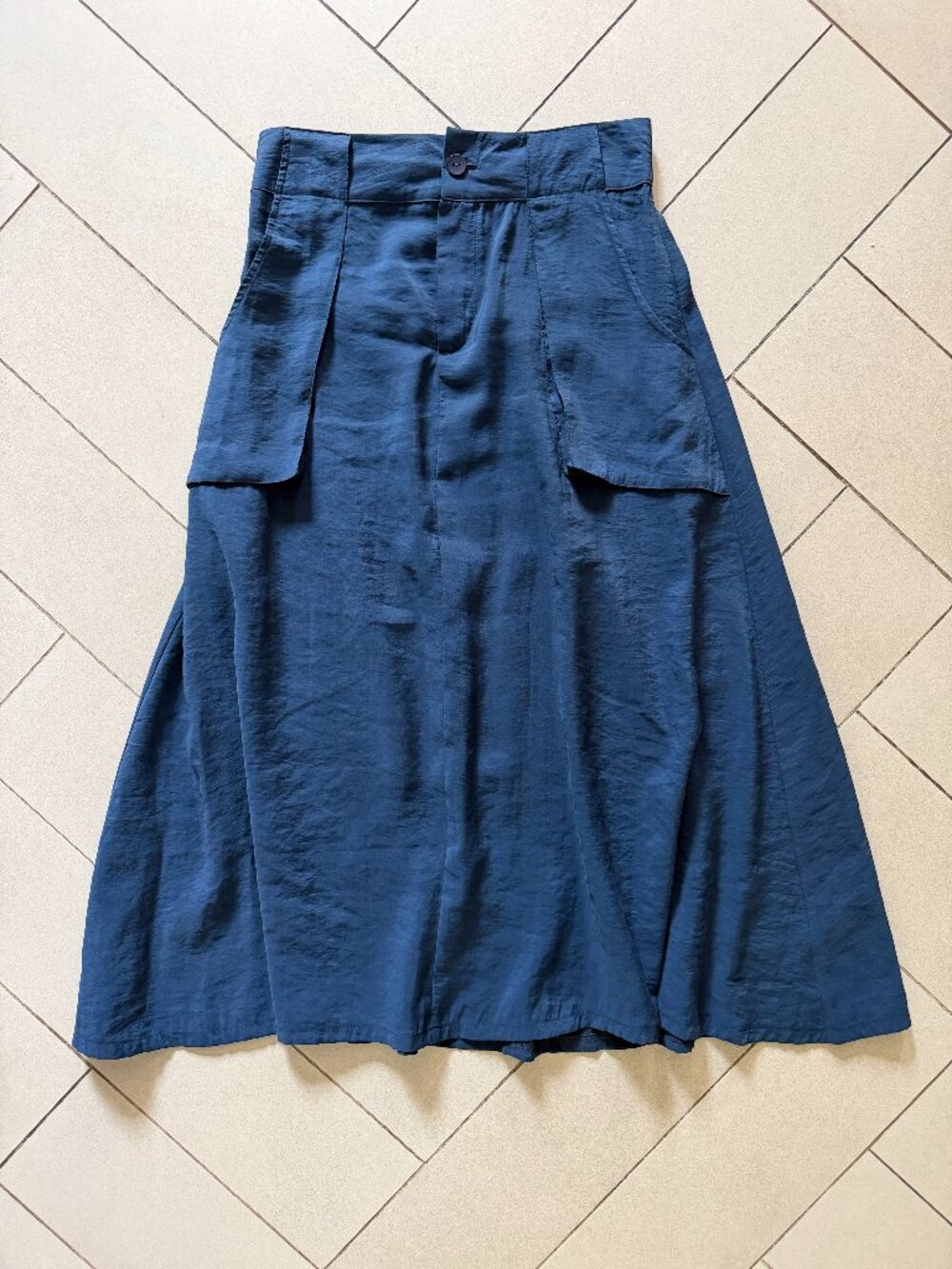 Ruti Blue Utility Skirt Size Small